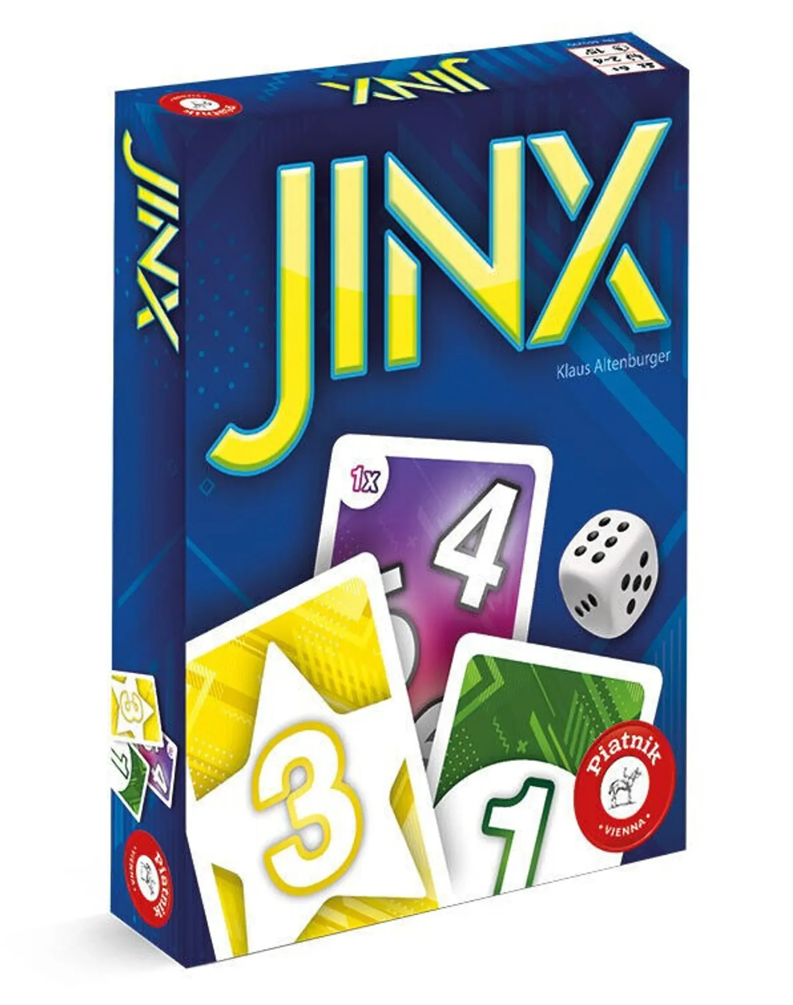 Jinx – Kartenspiel mit Würfelglück für 2–4 Spieler